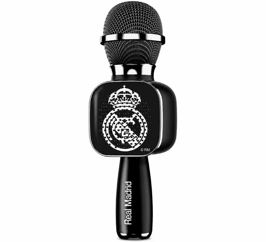 Translation missing: en.Micrófono Bluetooth Real Madrid con Melodías
