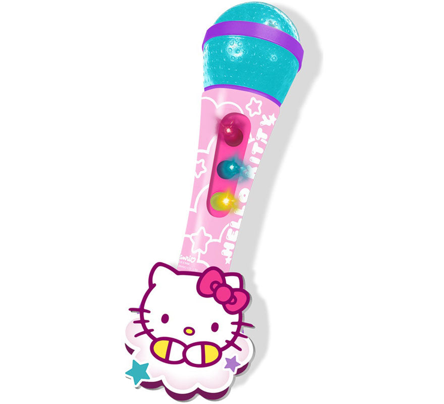 Translation missing: en.Micrófono Hello Kitty con Amplificador y Ritmos