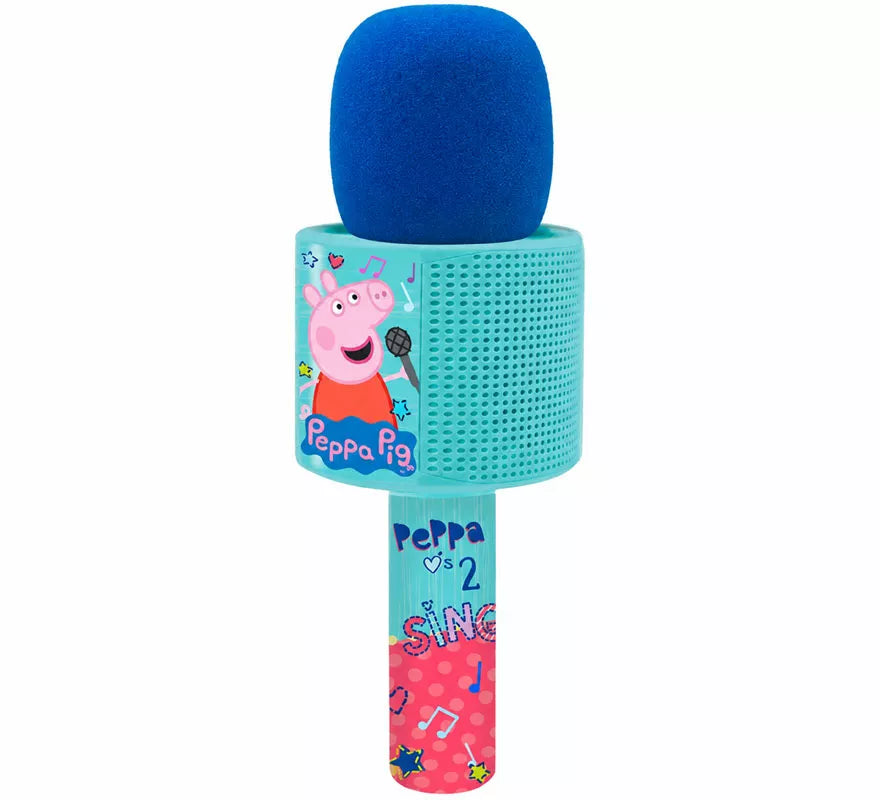 Translation missing: en.Micrófono Peppa Pig Inalámbrico Bluetooth con Luz