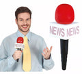 Micrófono Reportero de 25 cm