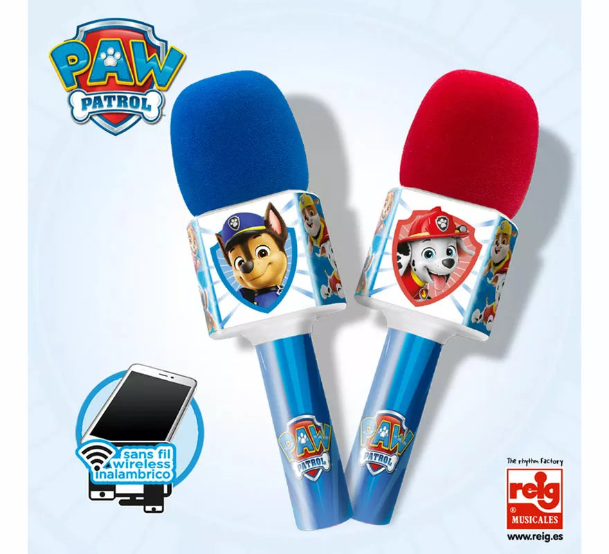 Translation missing: en.Micrófonos La Patrulla Canina con Bluetooth