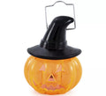 Mini Farol Calabaza con Luz 7x8 cm