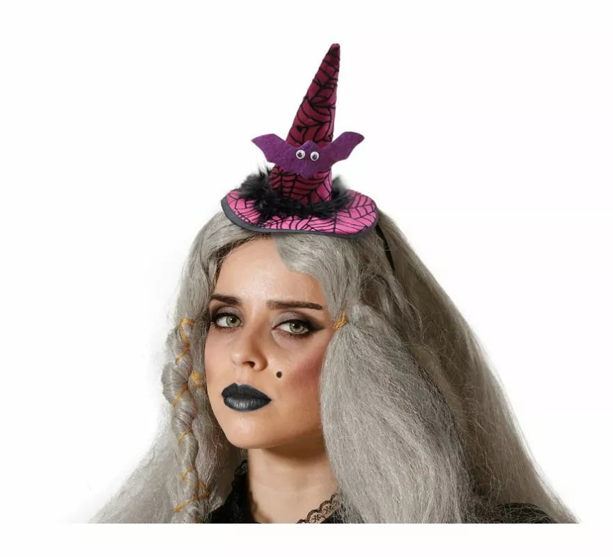 Mini Sombrero de Bruja en Varios colores