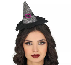 Mini Silver Witch Hat
