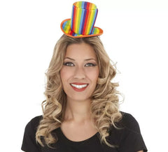 Mini Rainbow Headband Hat