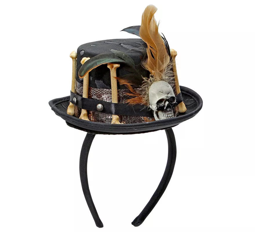 Mini Sombrero de Diadema de Copa Vudú