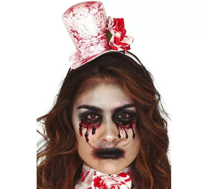 Minisombrero y Gargantilla con Sangre