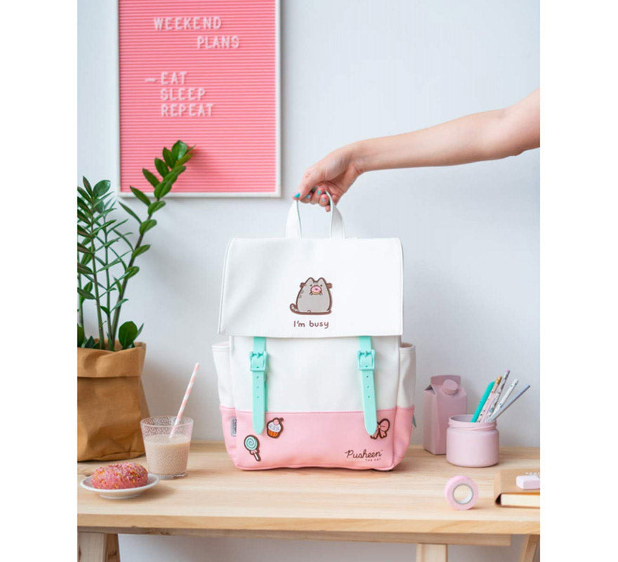 Mochila Pusheen Kawaii Rose Collection