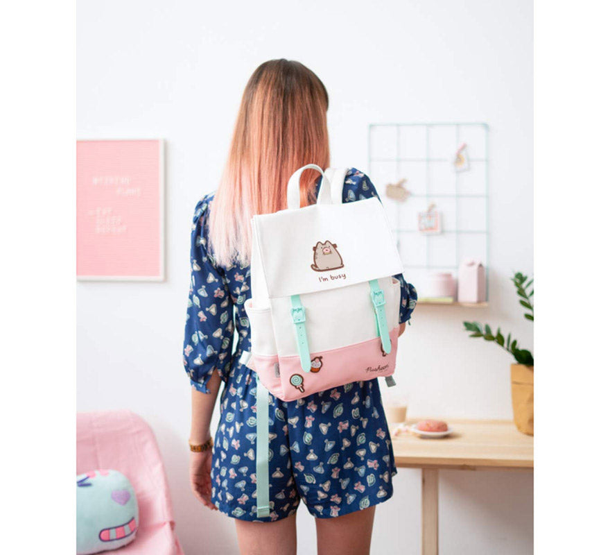 Mochila Pusheen Kawaii Rose Collection