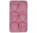 Molde 6 Figuras Silicona de 28x16 cm