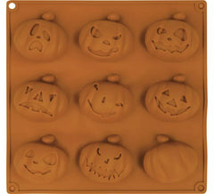 9 Pumpkin Silicone Mold 24x25 cm