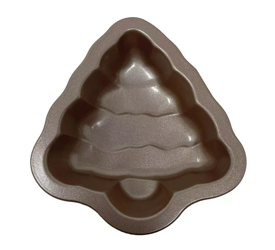 Molde Árbol de Navidad metálico para pasteles de 15 cm