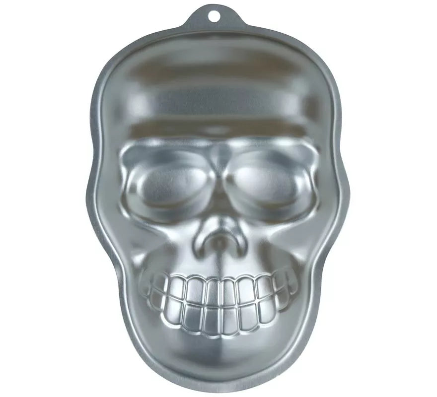 Molde Calavera Aleación de Aluminio de 27x18 cm