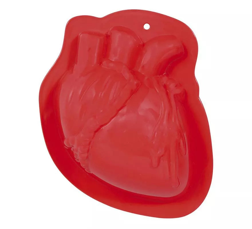 Molde Corazón para gelatina de 16x12 cm