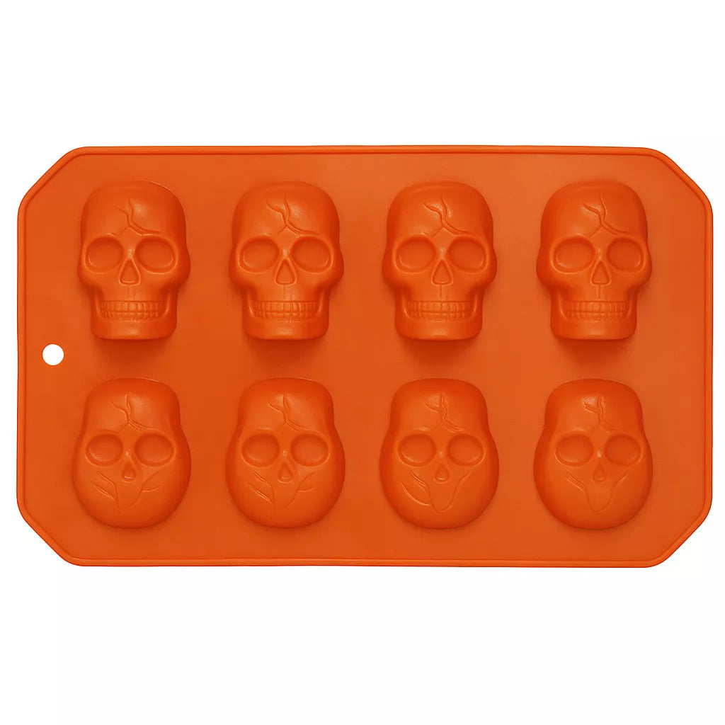 Translation missing: en.Molde de Cubitos de Hielo con forma de Calaveras 21x12 cm