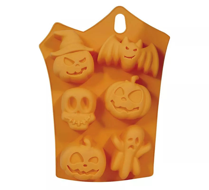 Translation missing: en.Molde Figuras Halloween para 6 Galletas de 23x15 cm