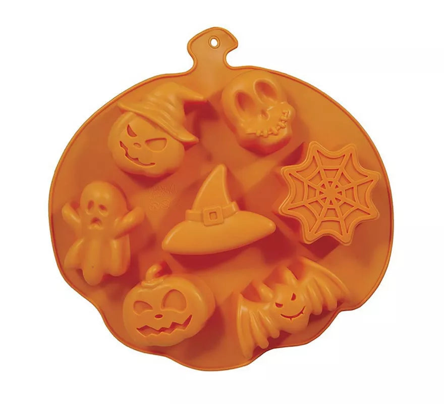 Translation missing: en.Molde Figuras Halloween para 7 Galletas de 26x23 cm