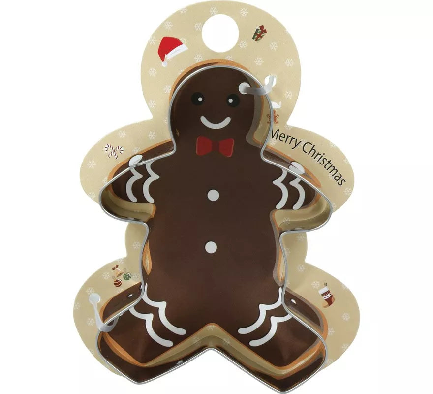 Translation missing: en.Molde Metálico de Muñeco de Jengibre para Galletas de 9 cm
