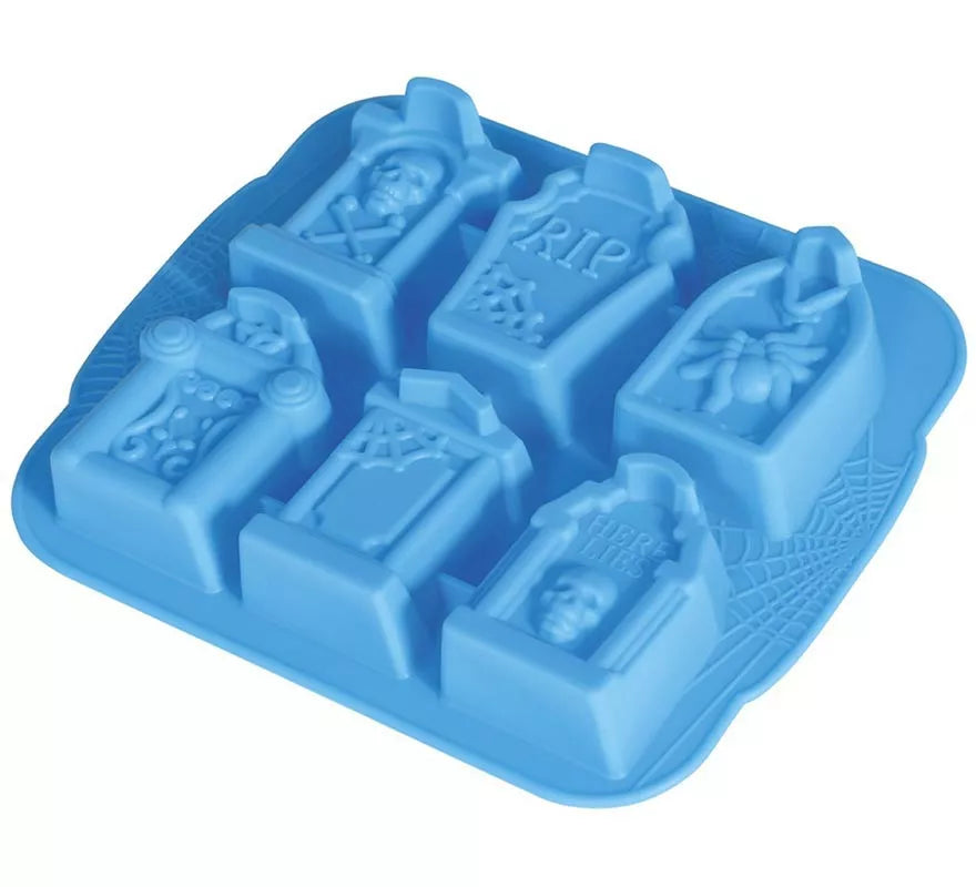 Translation missing: en.Molde para 6 Galletas de Tumbas 21x18 cm