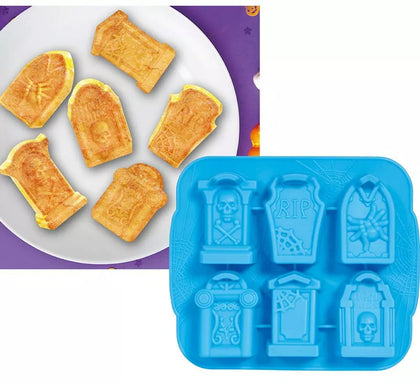 Molde para 6 Galletas de Tumbas 21x18 cm