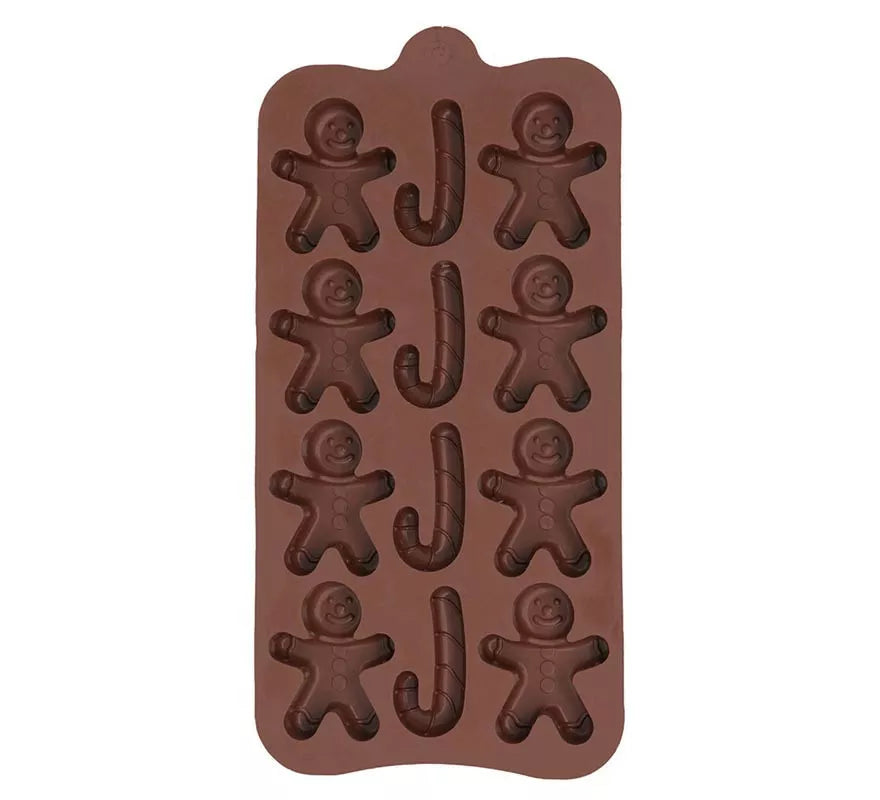 Translation missing: en.Molde Rectangular para 12 Galletas de silicona de 10x20 cm