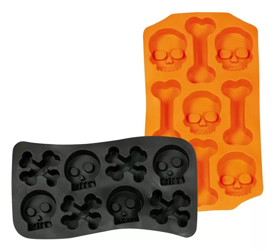 Translation missing: en.Moldes de Cubitos Halloween en 2 Modelos Surtidos 12x22 cm