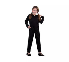 Black knit jumpsuit