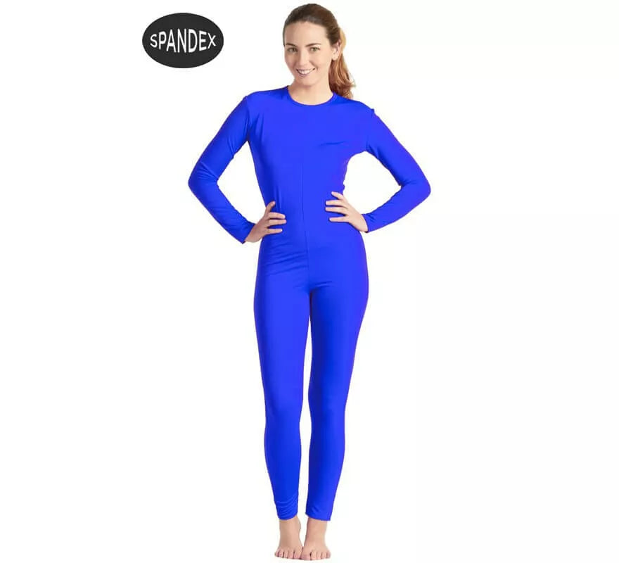 Translation missing: en.Mono interior de spandex Azul para mujer