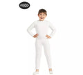 Mono interior de spandex Blanco para niños