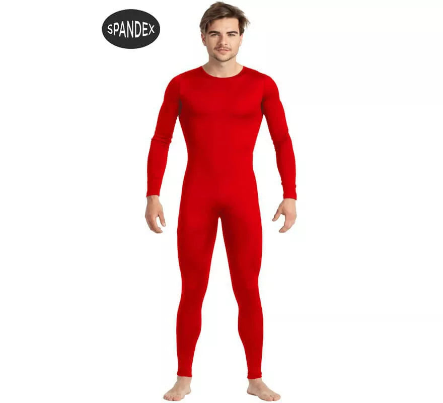 Translation missing: en.Mono interior de spandex Rojo para hombre