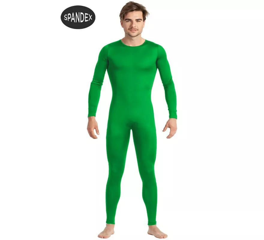 Translation missing: en.Mono interior de spandex Verde para hombre