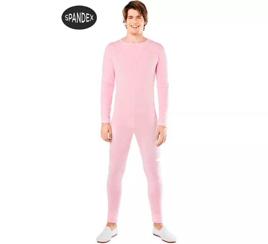 Translation missing: en.Mono o Maillot de Color Rosa Spandex para Hombre