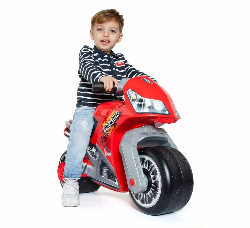 Translation missing: en.Moto Correpasillos roja para niño