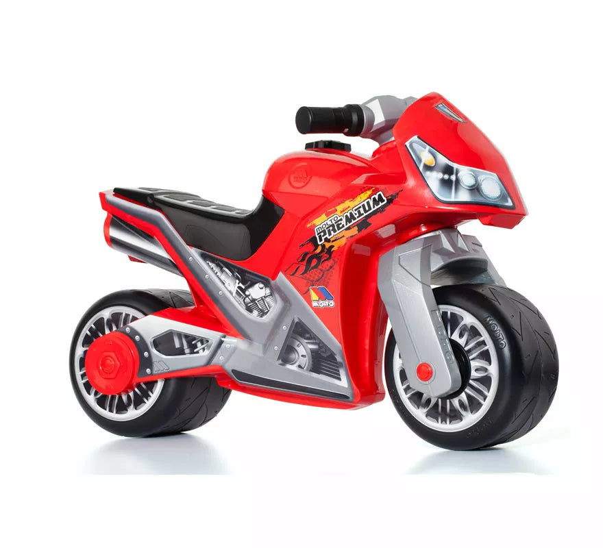 Moto Correpasillos roja para niño