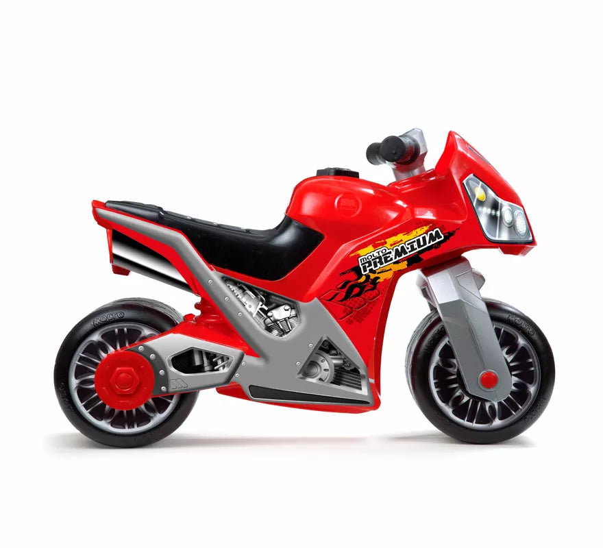 Translation missing: en.Moto Correpasillos roja para niño