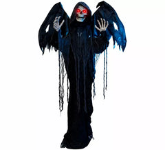 Death Black Angel with Light, Sound and Movement 120x18x170 cm