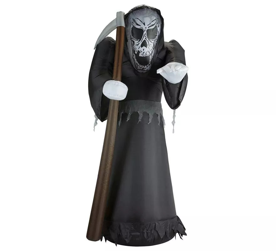 Translation missing: en.Muerte Auto Hinchable de Halloween con Iluminación de 122 cm