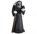 Muerte Auto Hinchable de Halloween con Iluminación de 122 cm