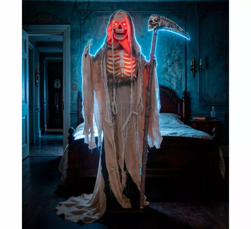 Translation missing: en.Muerte con Guadaña, Luz, Sonido y Movimiento de 138x17x162 cm