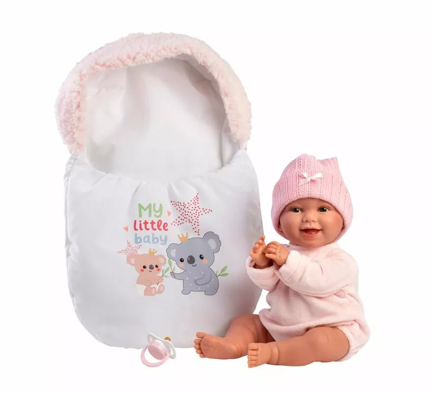 Translation missing: en.Muñeca Chloe Sonrisas de 38 cm con Saquito de Koalas