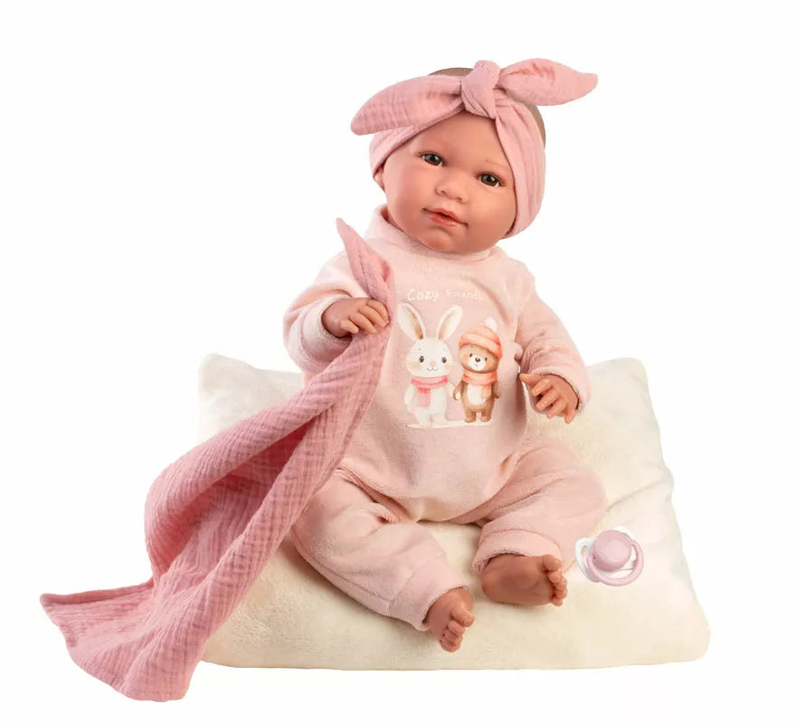 Translation missing: en.Muñeca Mimi Llorona Cozy Friends de 42 cm con Mantita