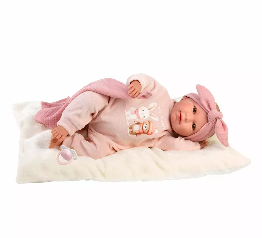 Muñeca Mimi Llorona Cozy Friends de 42 cm con Mantita