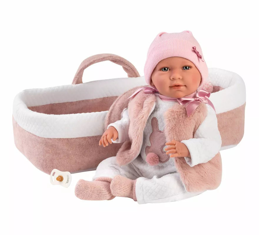 Translation missing: en.Muñeca Mimi Llorona de 42 cm con Capazo