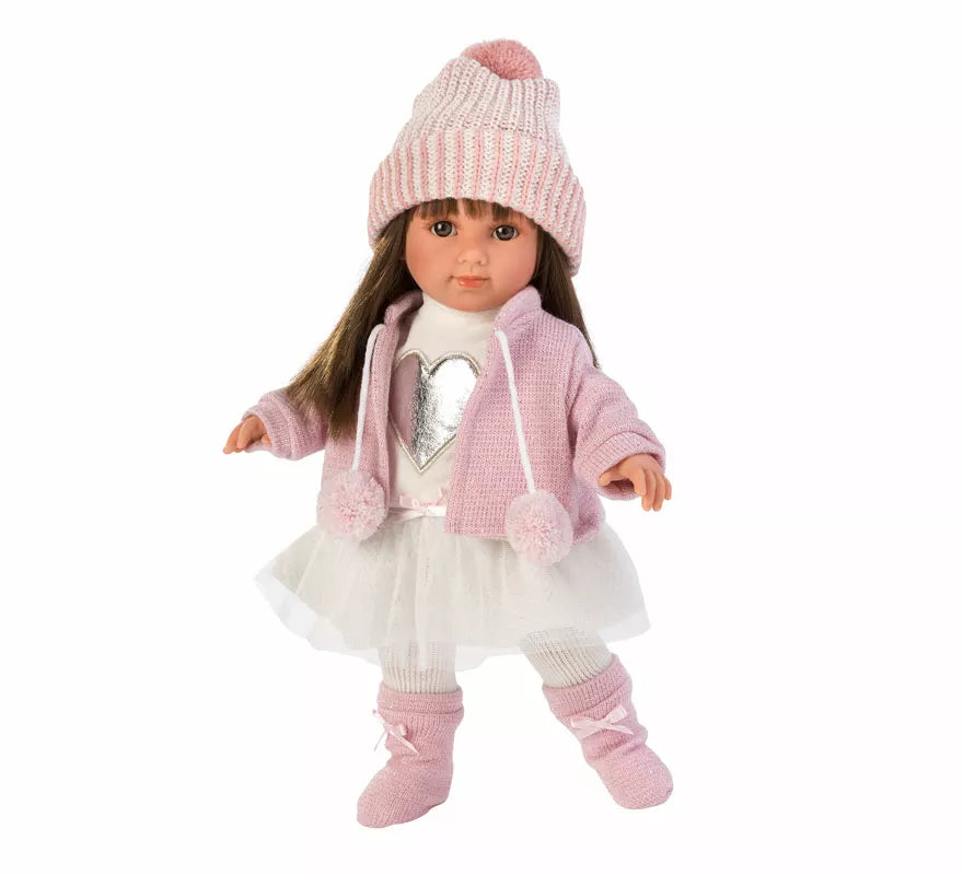 Translation missing: en.Muñeca Sara de 35 cm con Falda de Tul y Chaqueta
