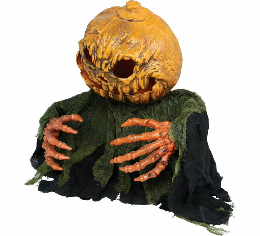 Muñeco Calabaza con Luz, Sonido y Movimiento de 50 cm