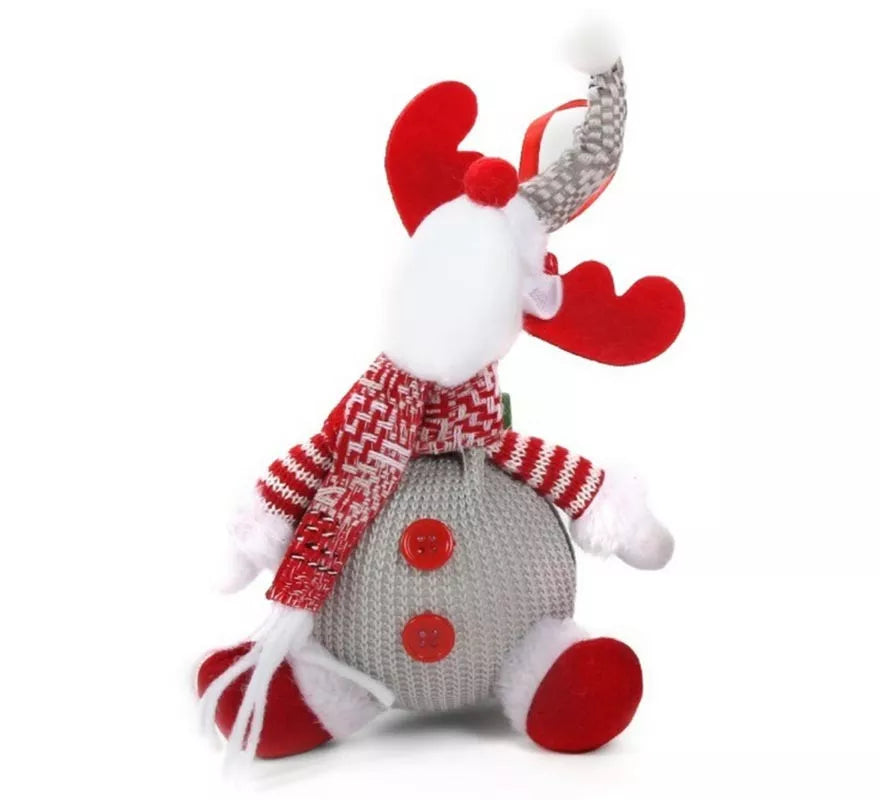 Muñeco Colgante de Reno de Navidad de 27x14 cm