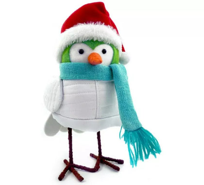 Muñeco de Pájaro de Navidad de 28 cm