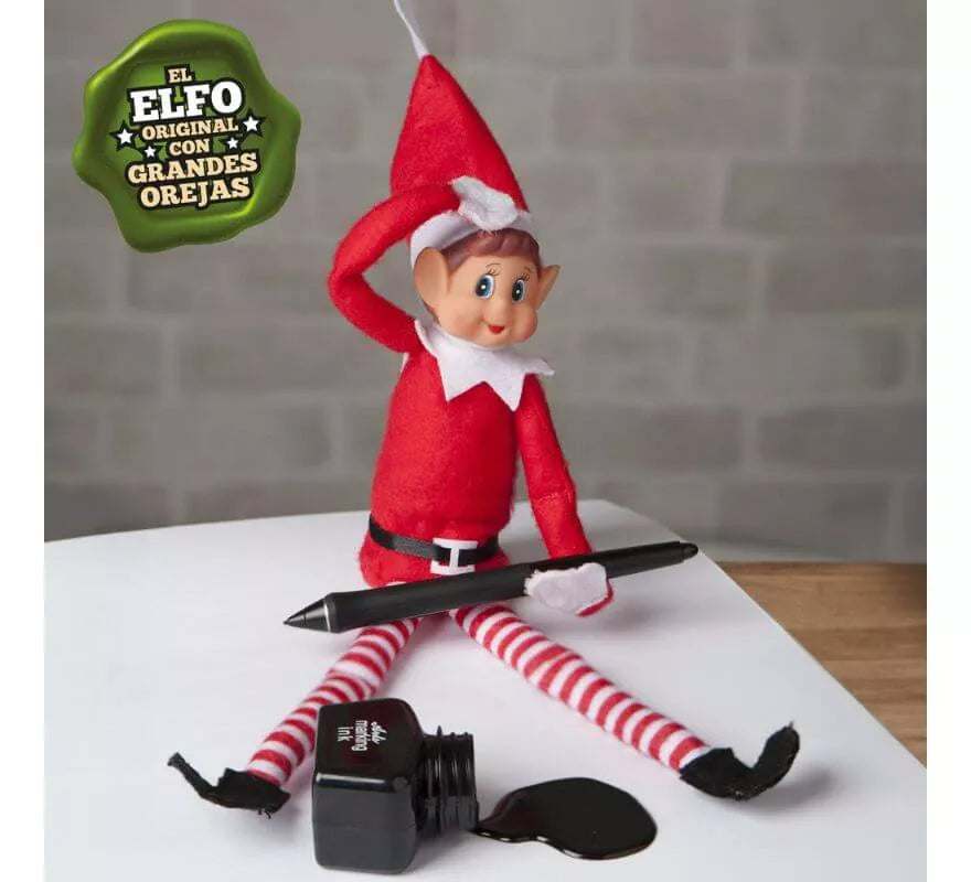Muñeco Elfo travieso 30 cm