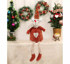 Sitting Christmas Mouse Doll, 21 cm
