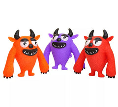 Squishy Monster dolls in 3 assorted colors